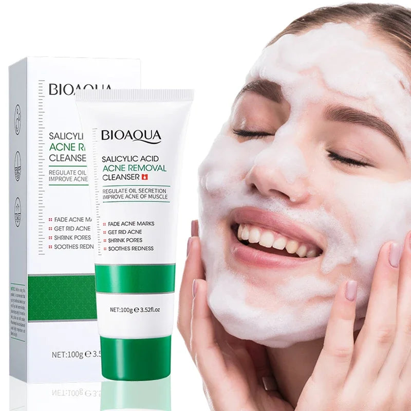 BIOAQUA Salicylic Acid Face Wash – Oil Control & Hydrating 100g