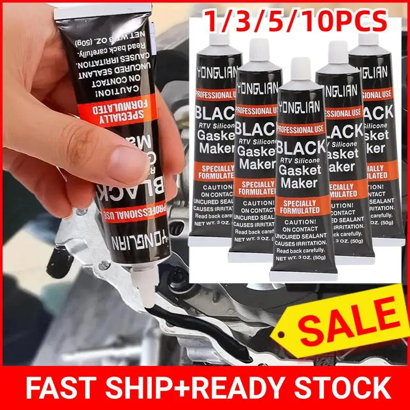 Black RTV Silicone Gasket Maker | High-Temp Engine Sealant