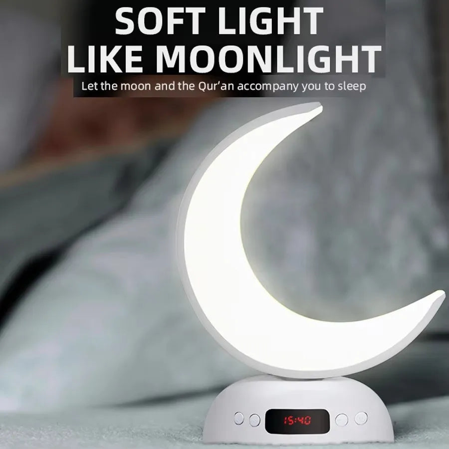 AyeBeau Quran Azan Clock Bluetooth Speaker & Night Light