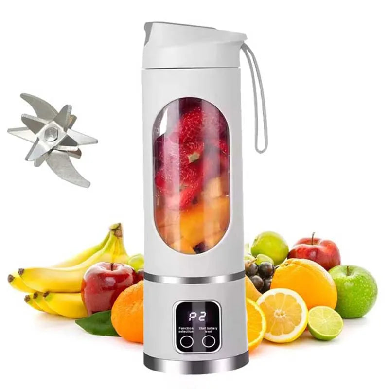 Portable Mini Blender USB Rechargeable Smoothie & Juice Maker