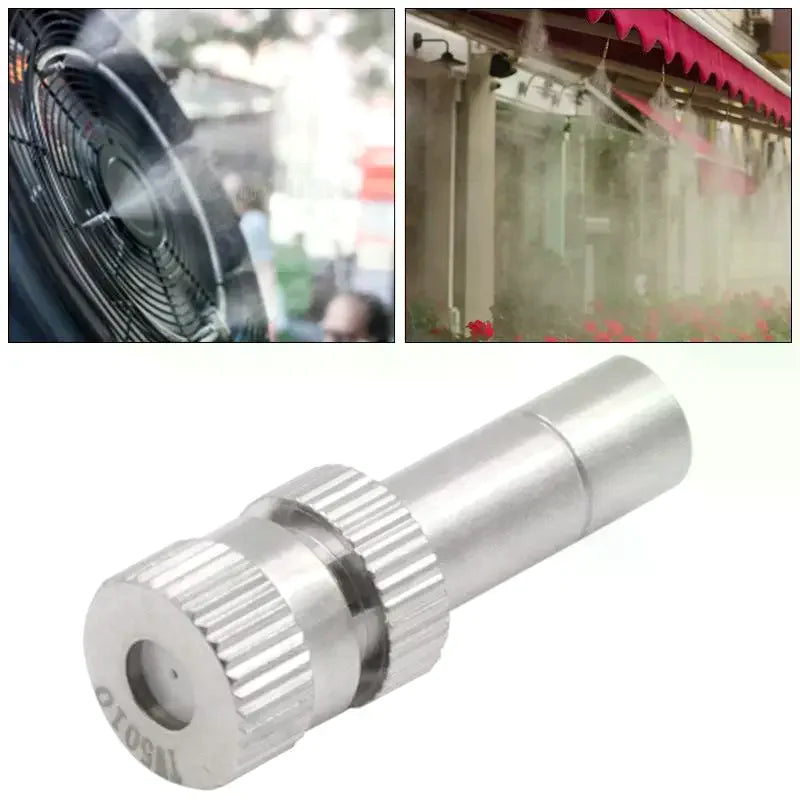 10-Pack Low Pressure Atomizing Misting Nozzles | Metal Sprayers