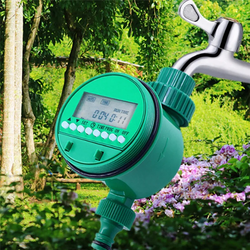Automatic LCD Garden Irrigation Timer | Watering Controller