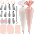 40-Piece Cake Decorating Kit – Piping Bags & Tips Set