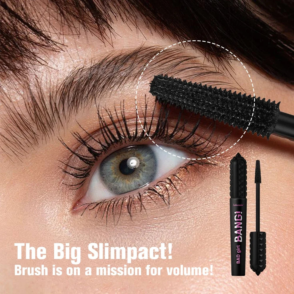 Lakerain 4D Waterproof Mascara – Volumizing & Lengthening