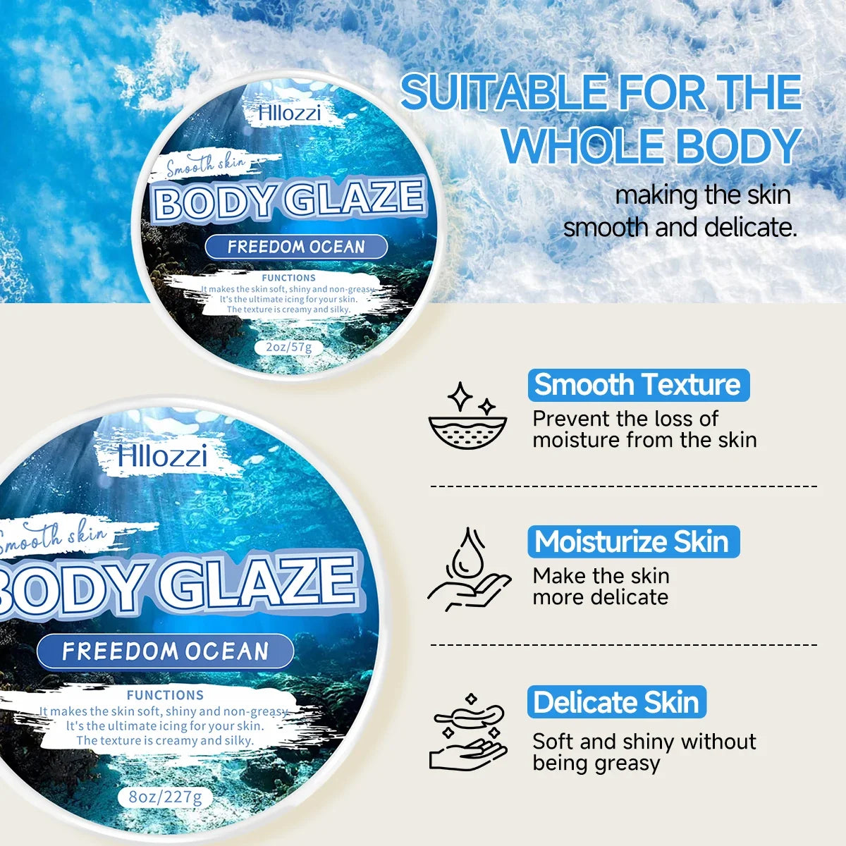 Body Glaze Cream – Moisturize, Brighten & Even Skin Tone
