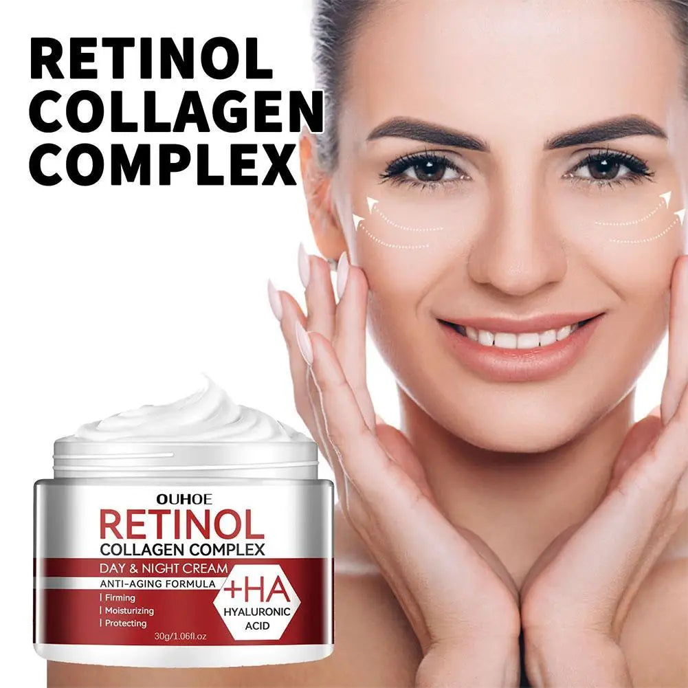Retinol & Hyaluronic Acid Anti-Aging Face Cream 30g