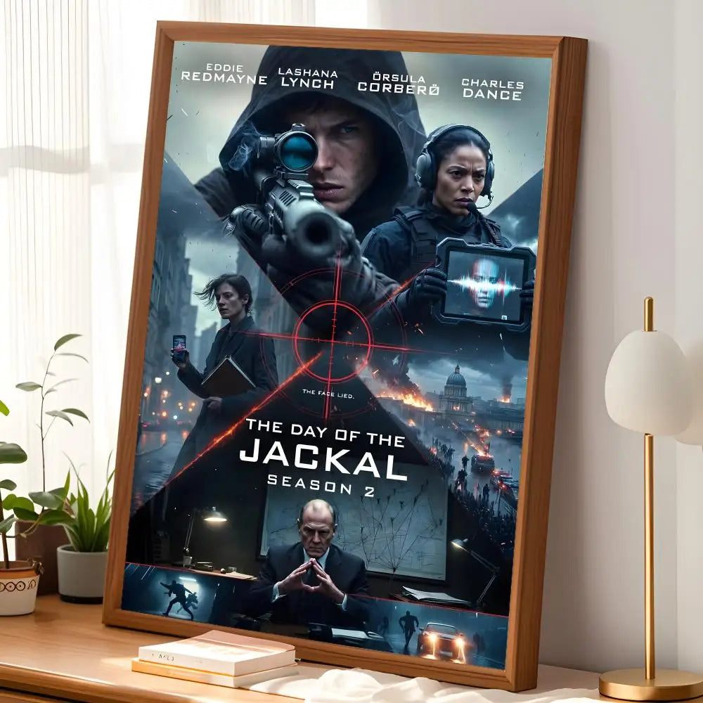 Day of the Jackal TV Poster – Self-Stick HD Waterproof Wall Art