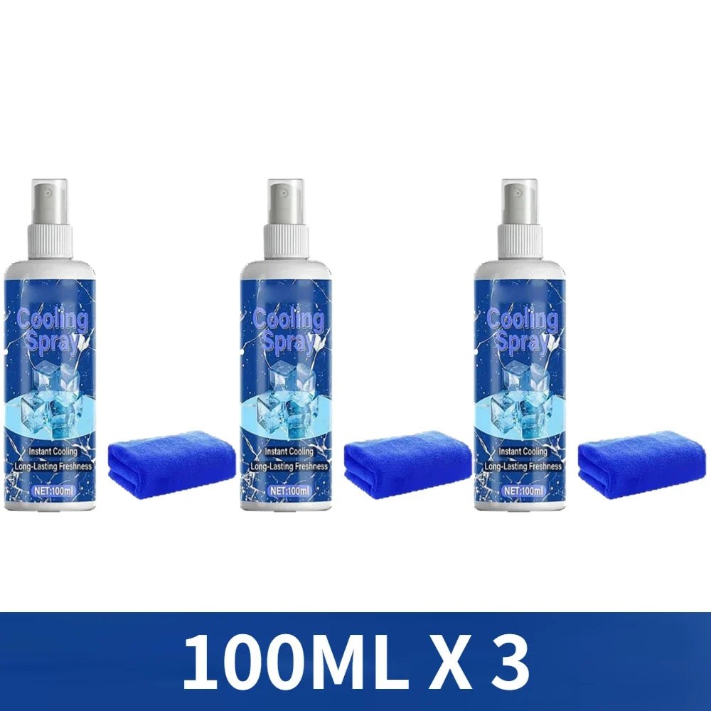 100ml Summer Cooling Body Mist Spray – Portable Ice Feeling