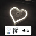 Heart LED Car Window Neon Light | USB & Remote Control