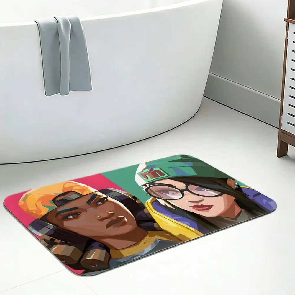 Diatomite Bath Mat – Quick Dry, Anti-Slip & Absorbent