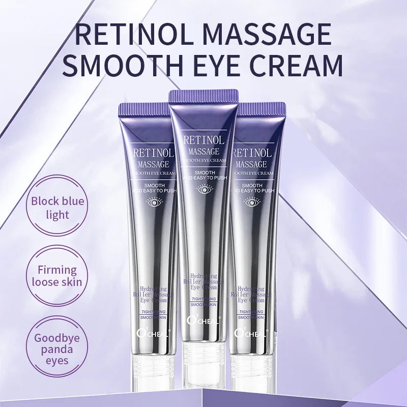OCHEAL Hyaluronic Acid Roller Eye Cream – Dark Circles & Fine Lines