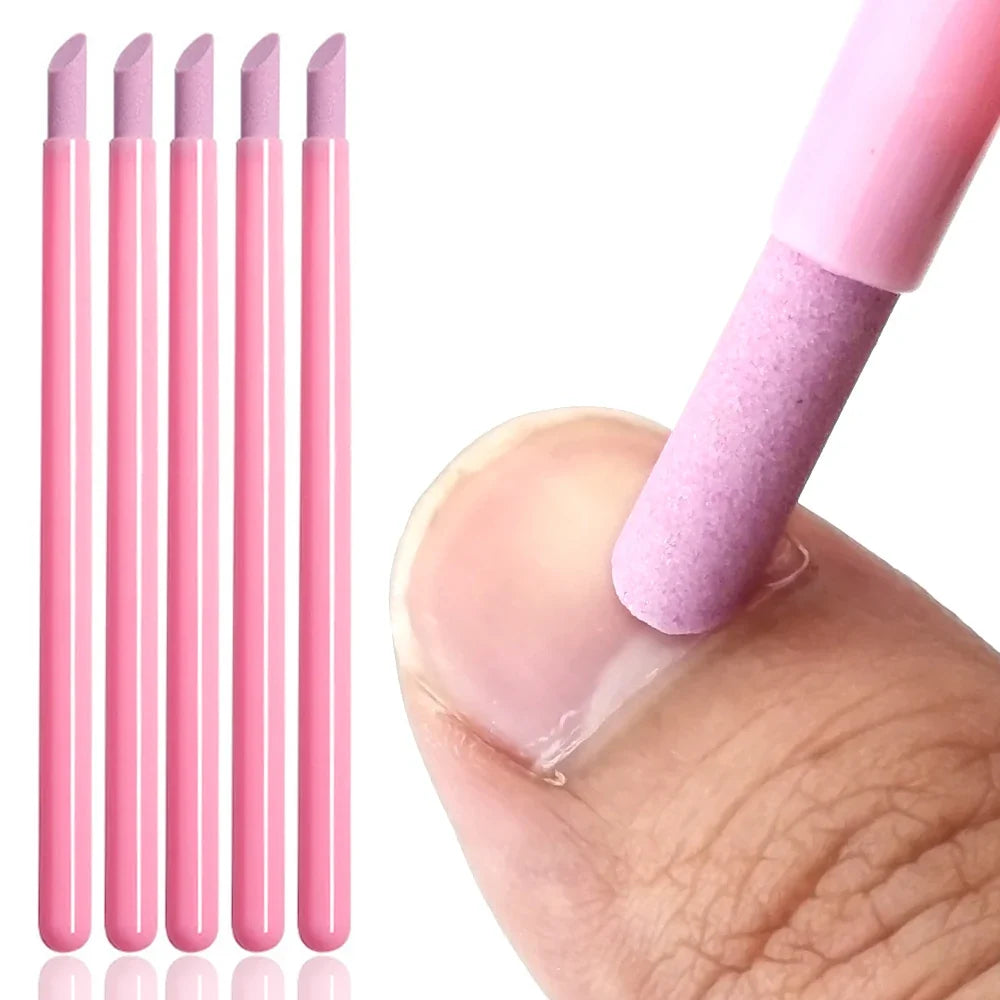 Portable Quartz Nail Grinding Pen Art Cuticle Dead Skin Remover