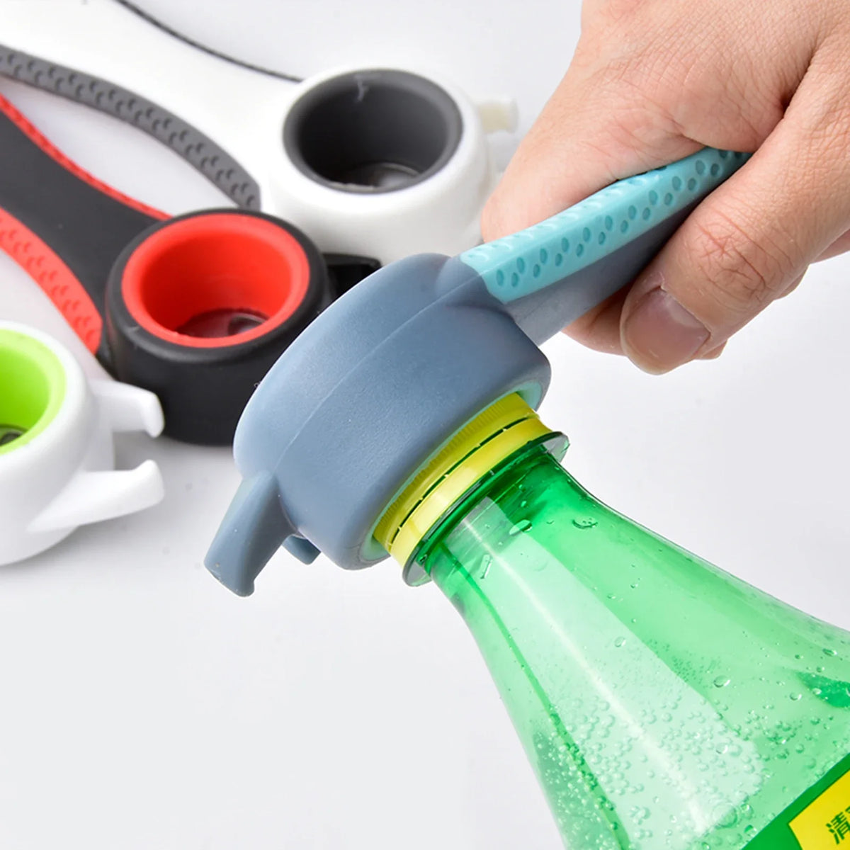 4-Piece Jar & Bottle Opener Set | Ergonomic Non-Slip Grip