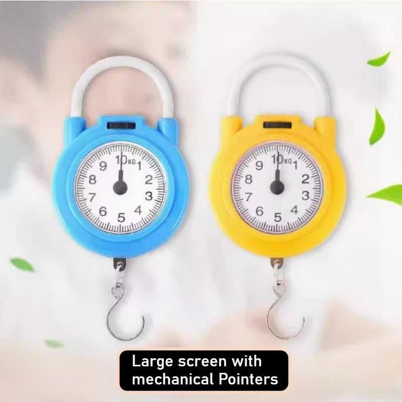 10kg Portable Hanging Scale | 0.1g Precision Kitchen & Travel