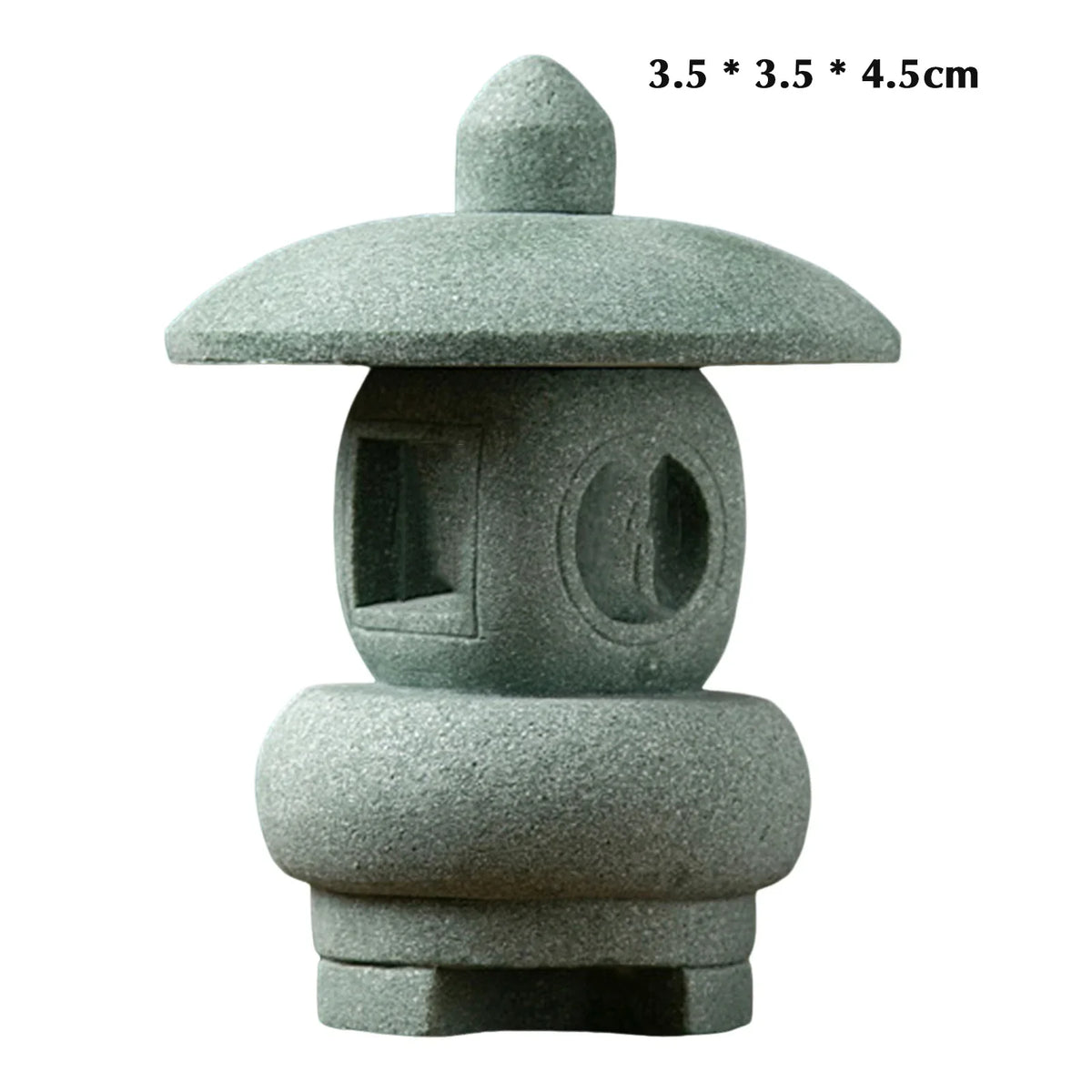 Asian Lantern & Pagoda Miniature Garden Statues | Set of 4
