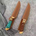 Mini Portable Stainless Steel Fruit & Steak Knife with Sheath