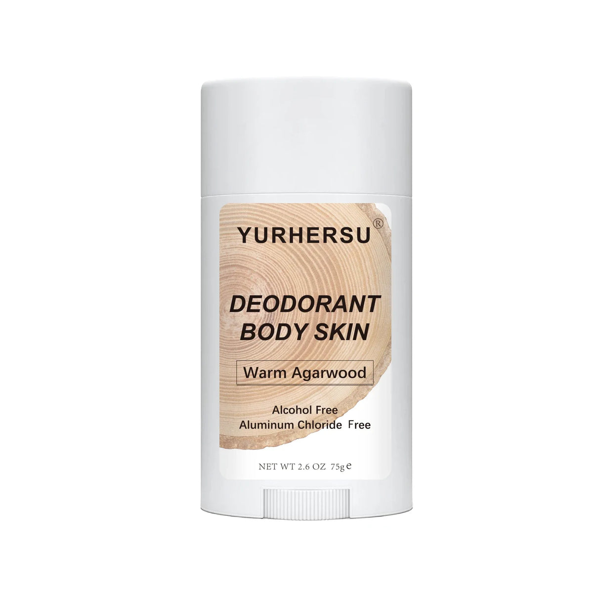 YURHERSU Agarwood Deodorant Stick – Natural Unisex Body Care
