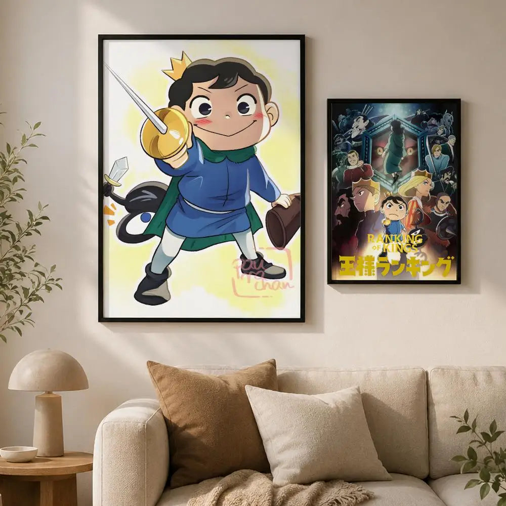 Ranking of Kings Anime Poster – Waterproof PVC Peel & Stick Art