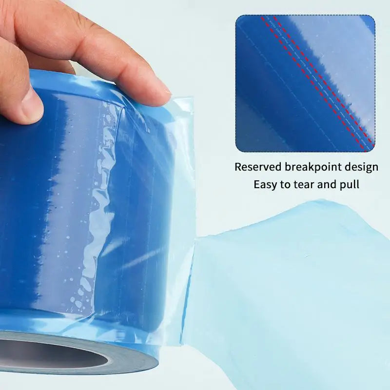 1roll Dirt-proof Isolation Membrane Tattoo Film Barrier Travel Toilet