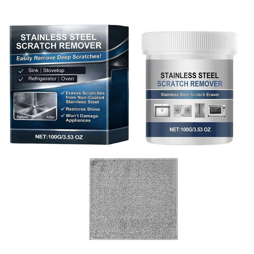 Stainless Steel Cleaning Paste 100g – Polish & Scratch Remover