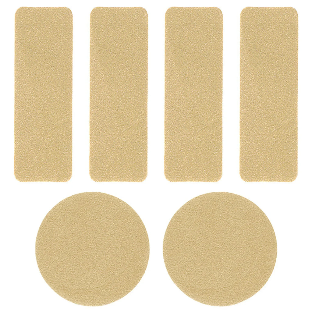 6-Pack Inside Shoe Repair Patches – Velvet Multi-Color Fix Kit