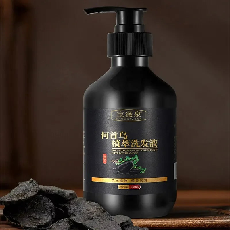 Herbal Polygonum Multiflorum Shampoo – Oil & Dandruff Control