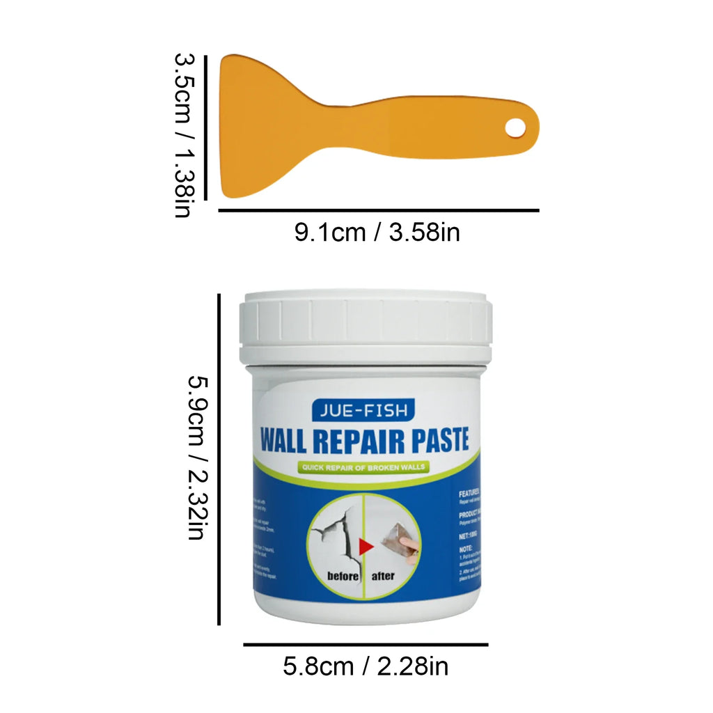 All-Purpose Wall Repair Paste | Quick-Dry Spackling Plaster