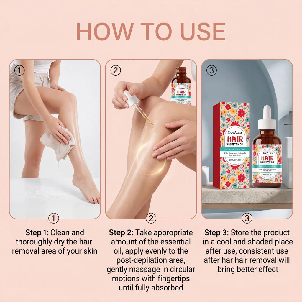 Hair Inhibitor Oil – Post-Depilation Body Moisturizer 60ml