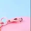 Mini 5g Refillable Lip Balm Jar with Keychain Pendant