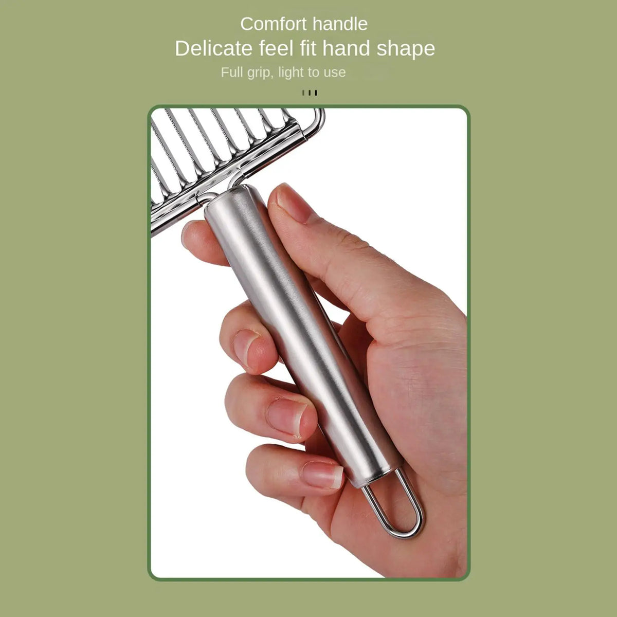 Stainless Steel Tomato Slicer & Vegetable Chopper | Kitchen Tool