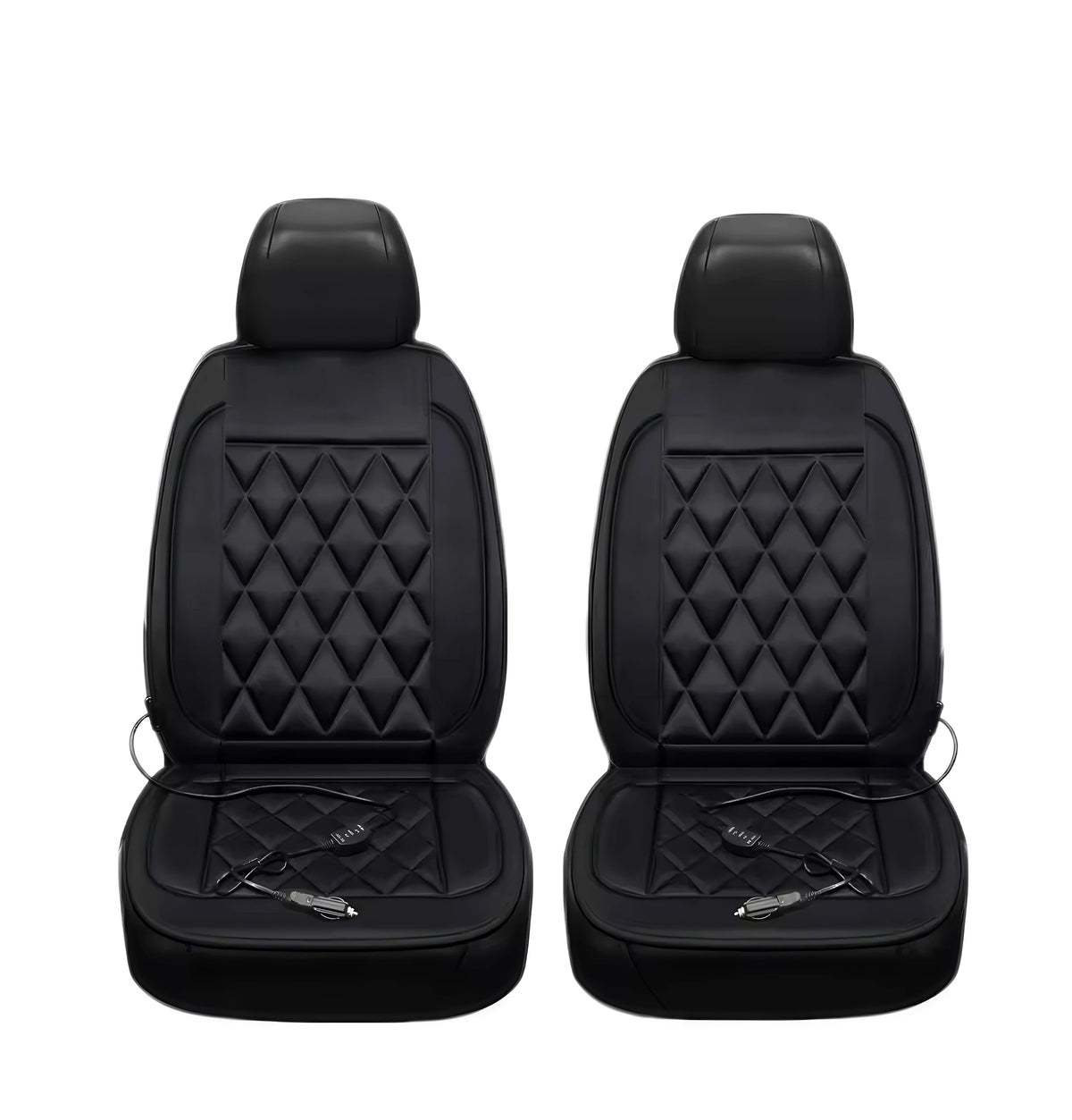 12V Electric Heated Car Seat Cushion | Universal Fit | 2 Heat Levels