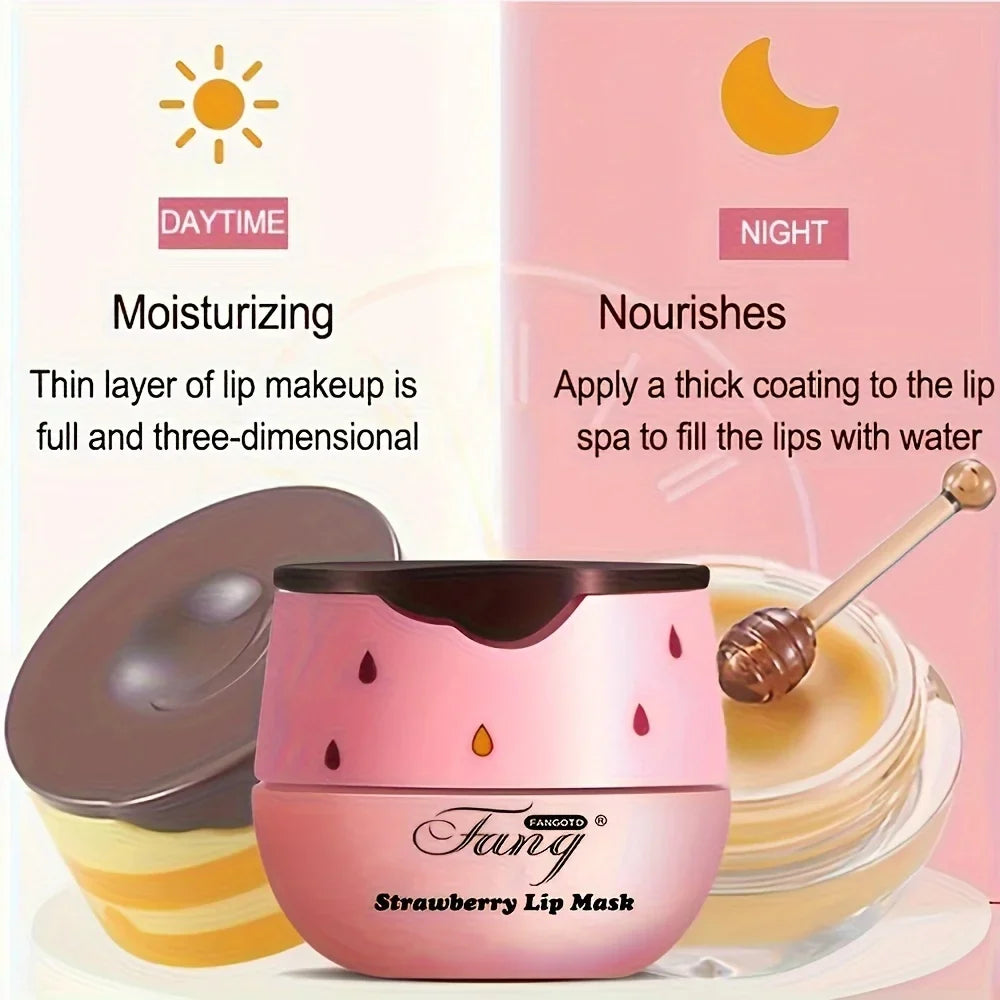 2-Pack Bee Balm Lip Balm – Exfoliating Lip Scrub & Sleeping Mask