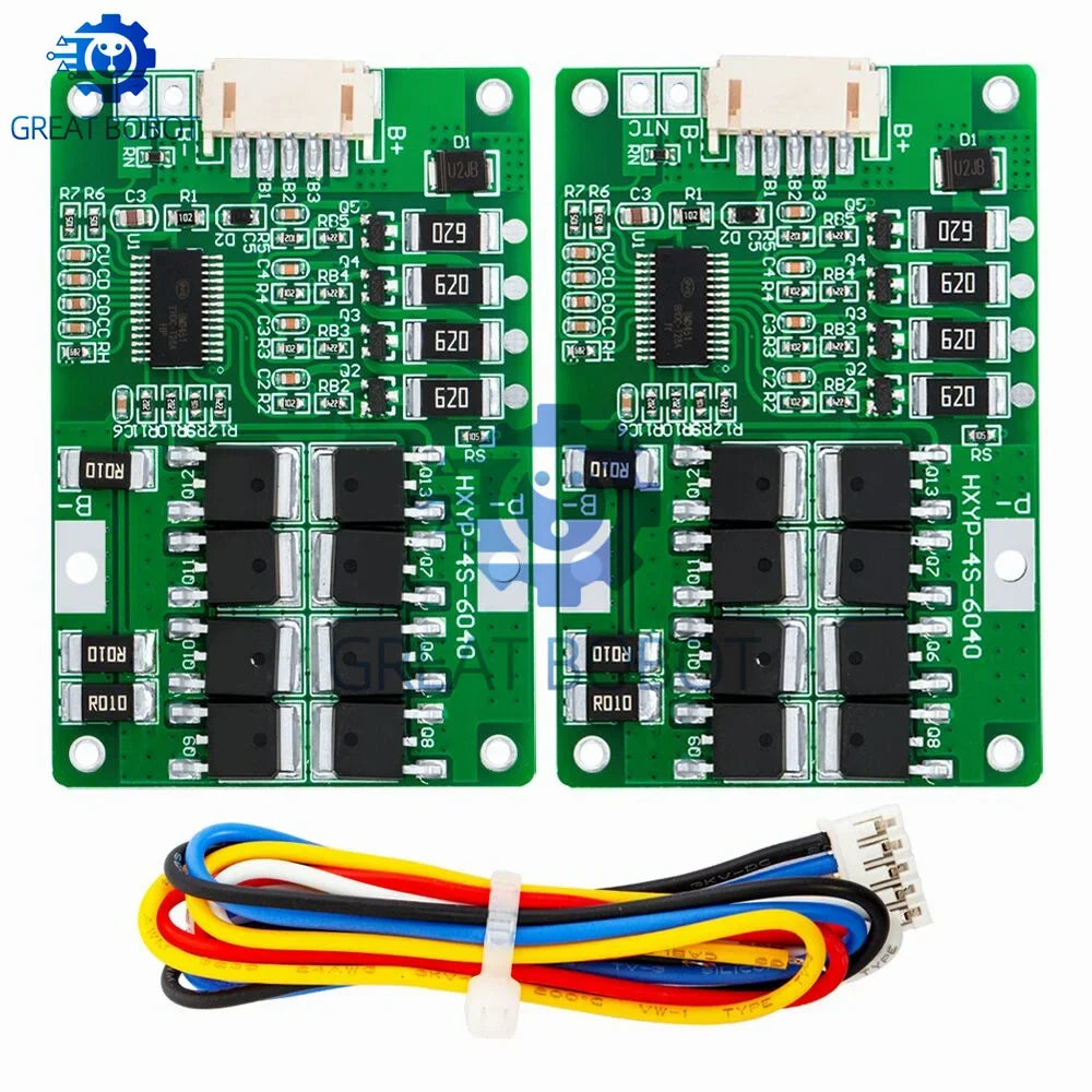 4S 20A LiFePO4 BMS 12.8V 14.4V Battery Management System