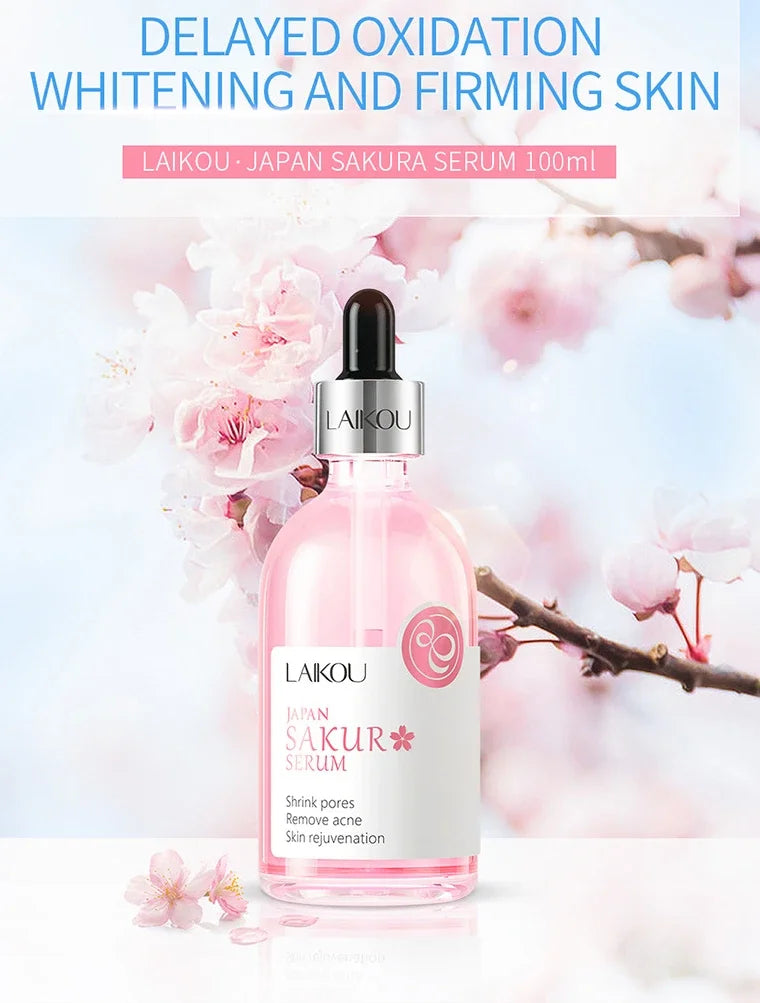 Cherry Blossom Essence Moisturizing Facial Care Brightening Firming