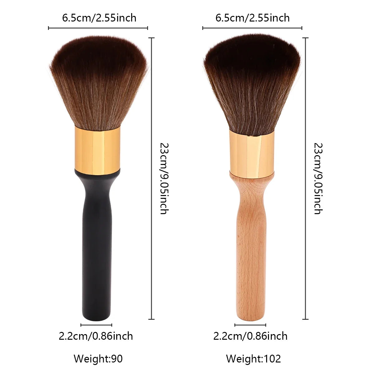 Professional Barber Neck & Face Duster Brush | Hair Cutting Tool