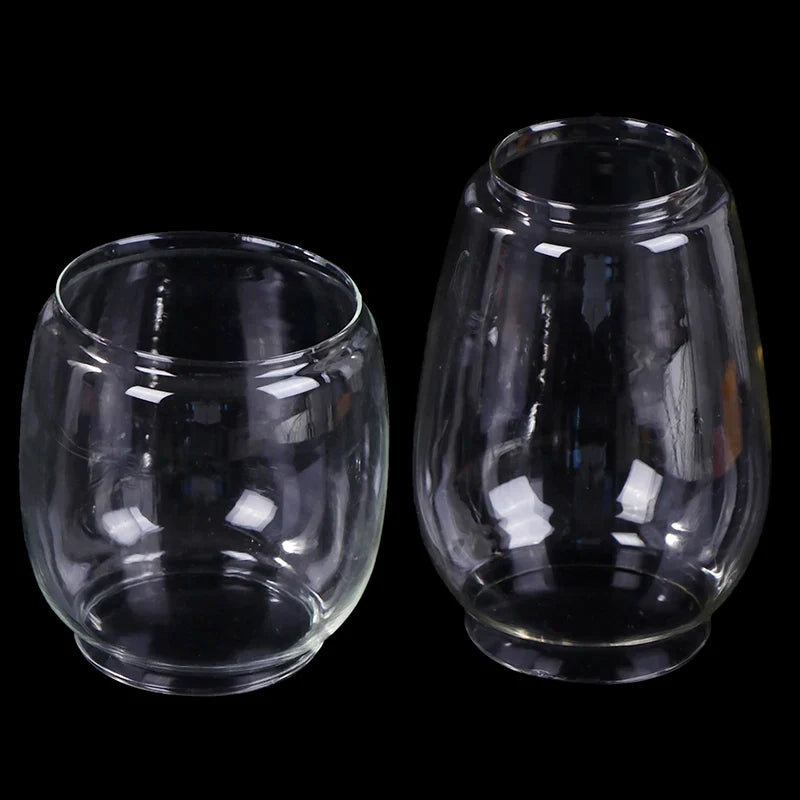 Horse Lamp Glass Lampshade Nostalgic Retro Outdoor Kerosene Circular
