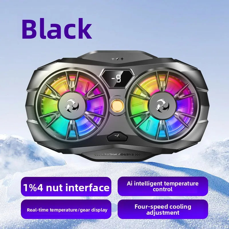 Phone Cooler Gaming Portable Fan Cool Mobile Cooling Magnetic