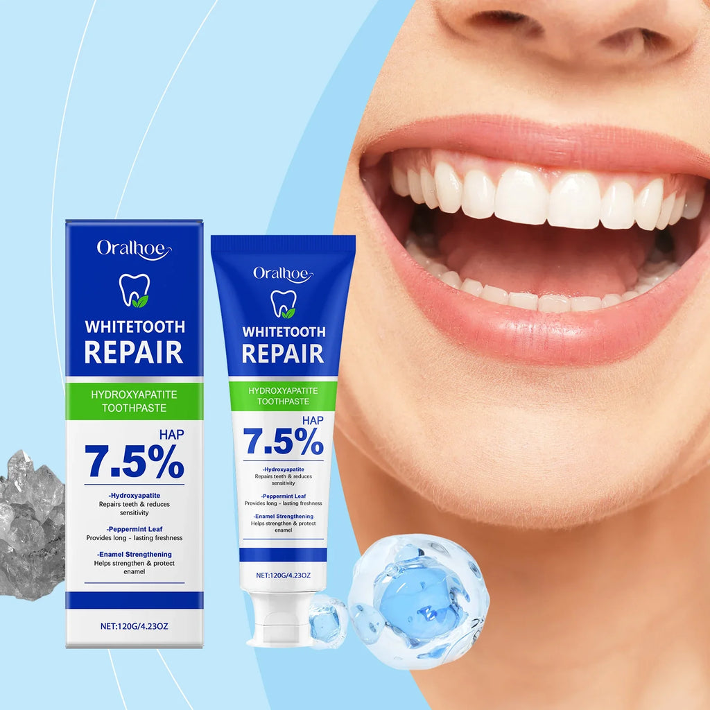 Oralhoe Hydroxyapatite Toothpaste | Whitening & Enamel Repair