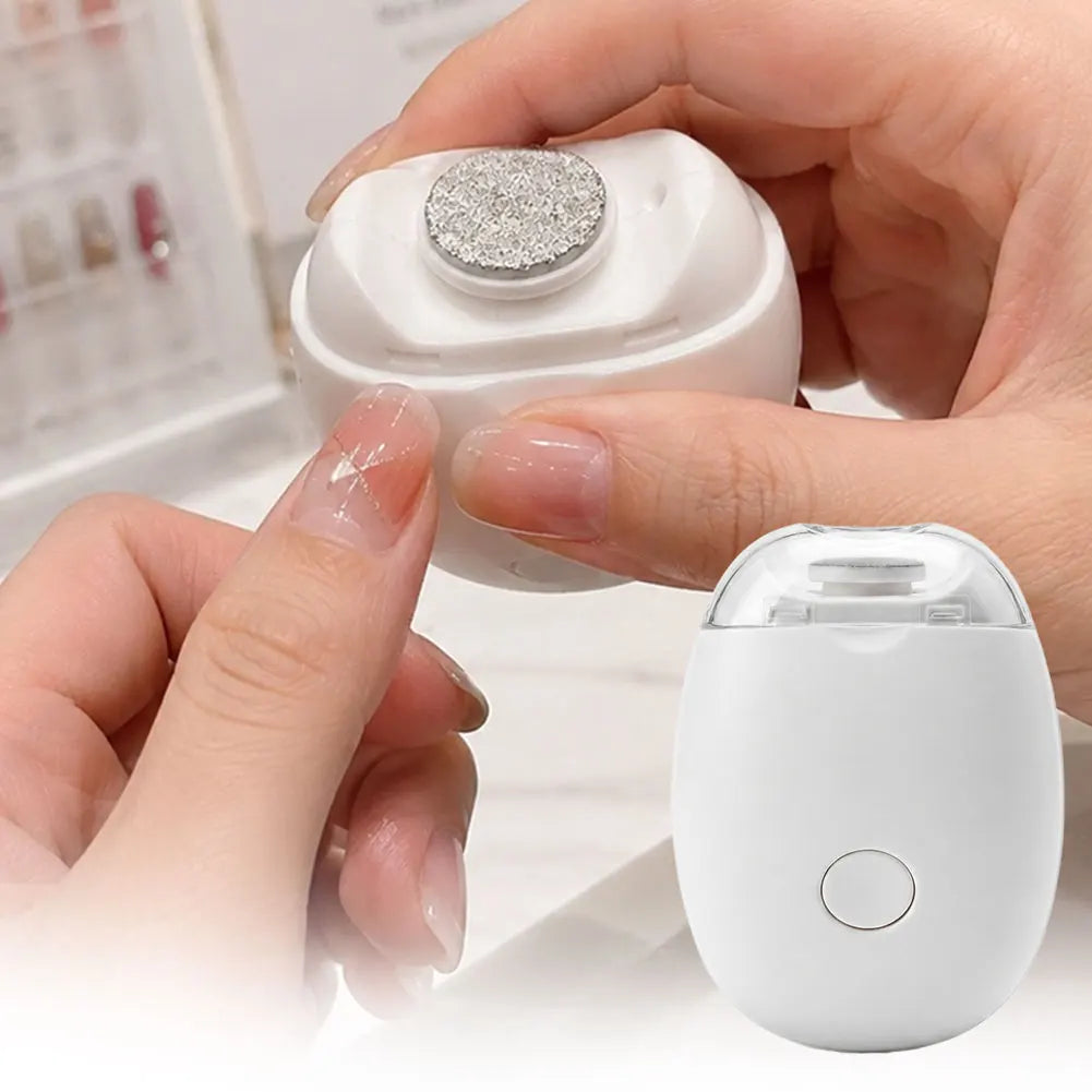 2-in-1 Electric Nail Clipper & Grinder with LED Light