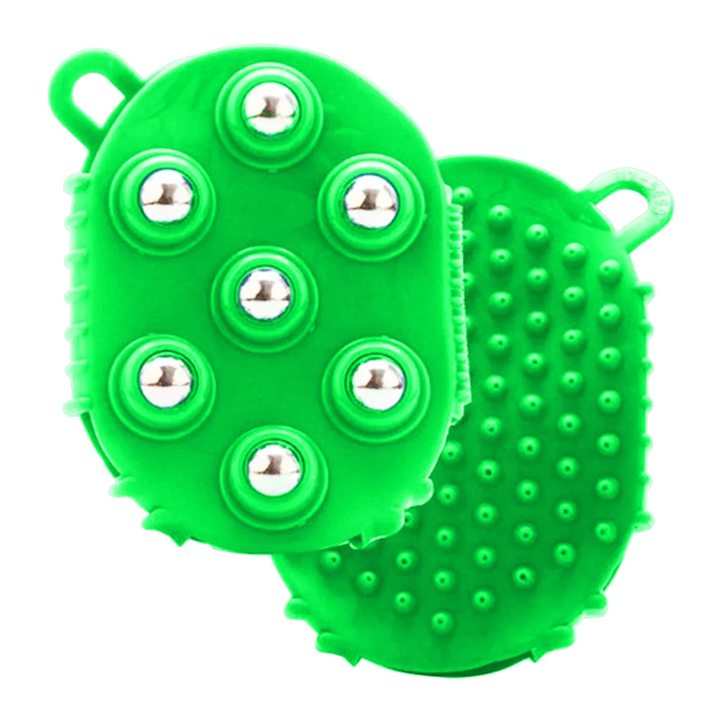 Double-Sided Rotating Massage Brush – Body Scrub & Circulation