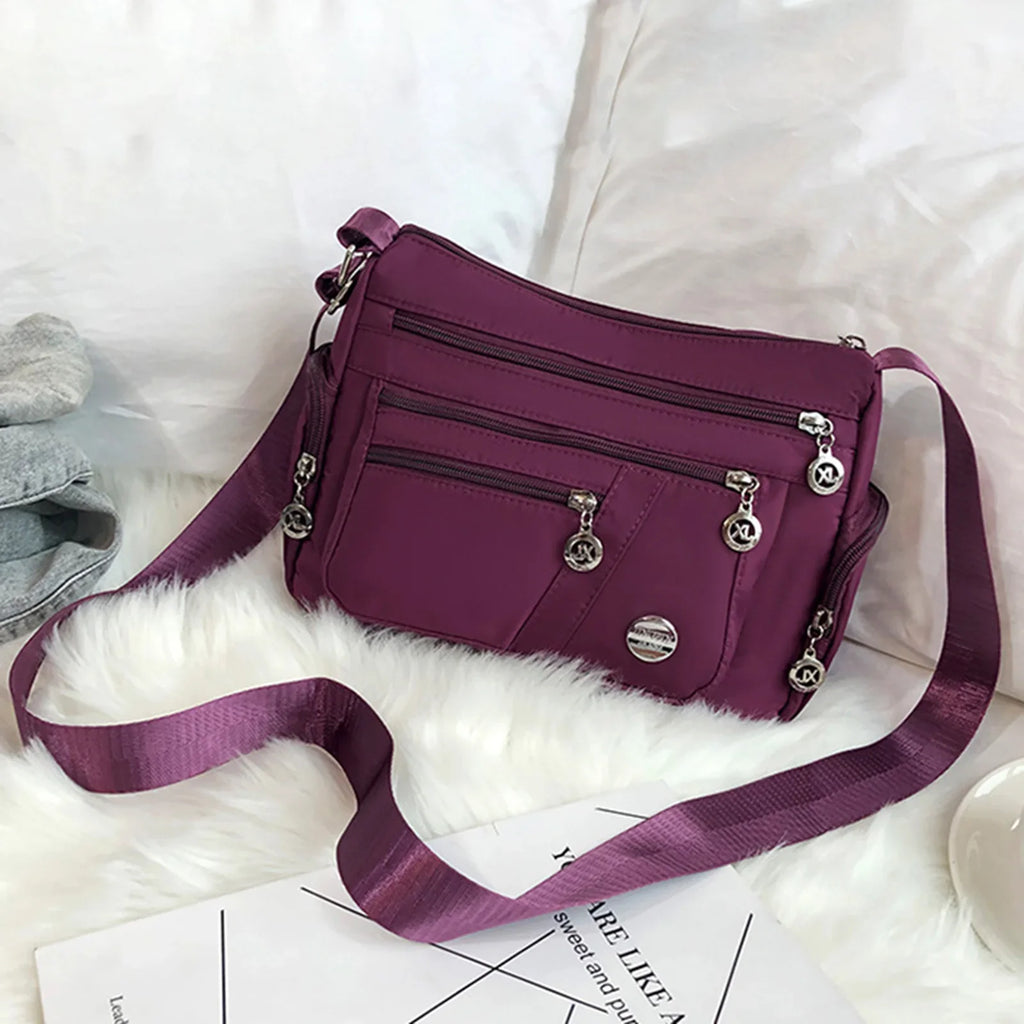 Women's Multi-Layer Large-Capacity Crossbody Shoulder Bag