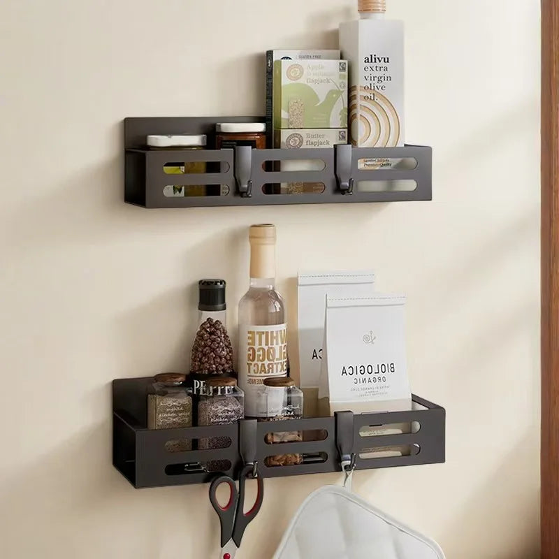 Magnetic Side Shelf for Fridge & Microwave – No Drill Storage