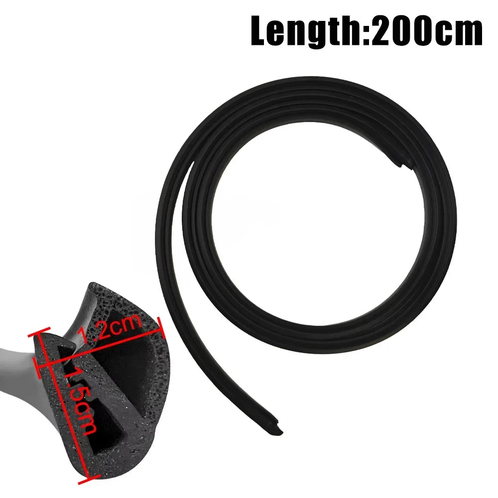 B Pillar EPDM Rubber Seal Strip | 2M Car Door Weatherstrip