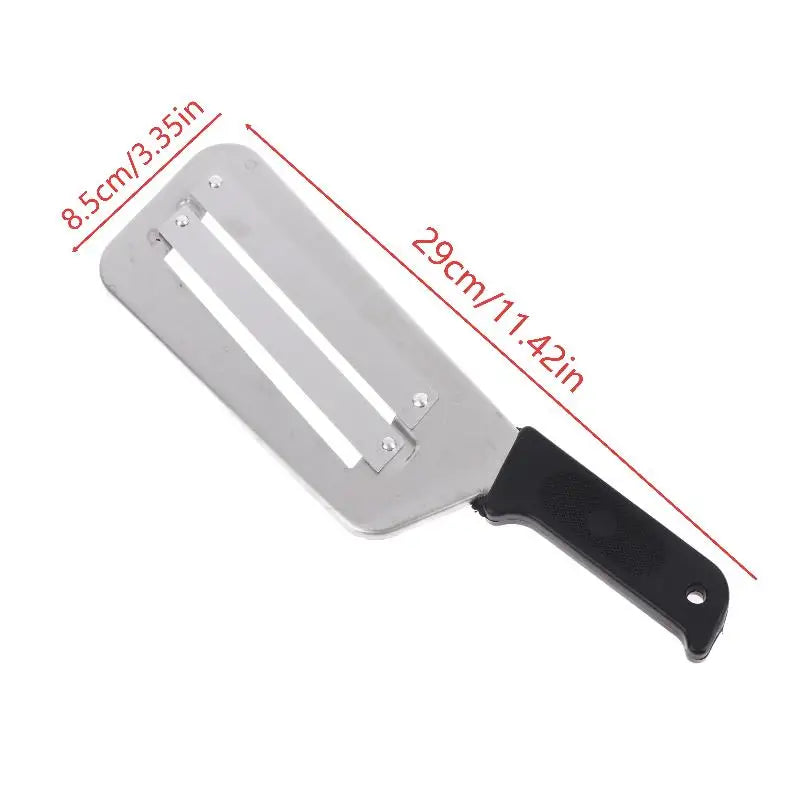 Double Blade Stainless Steel Vegetable Slicer & Fruit Shredder