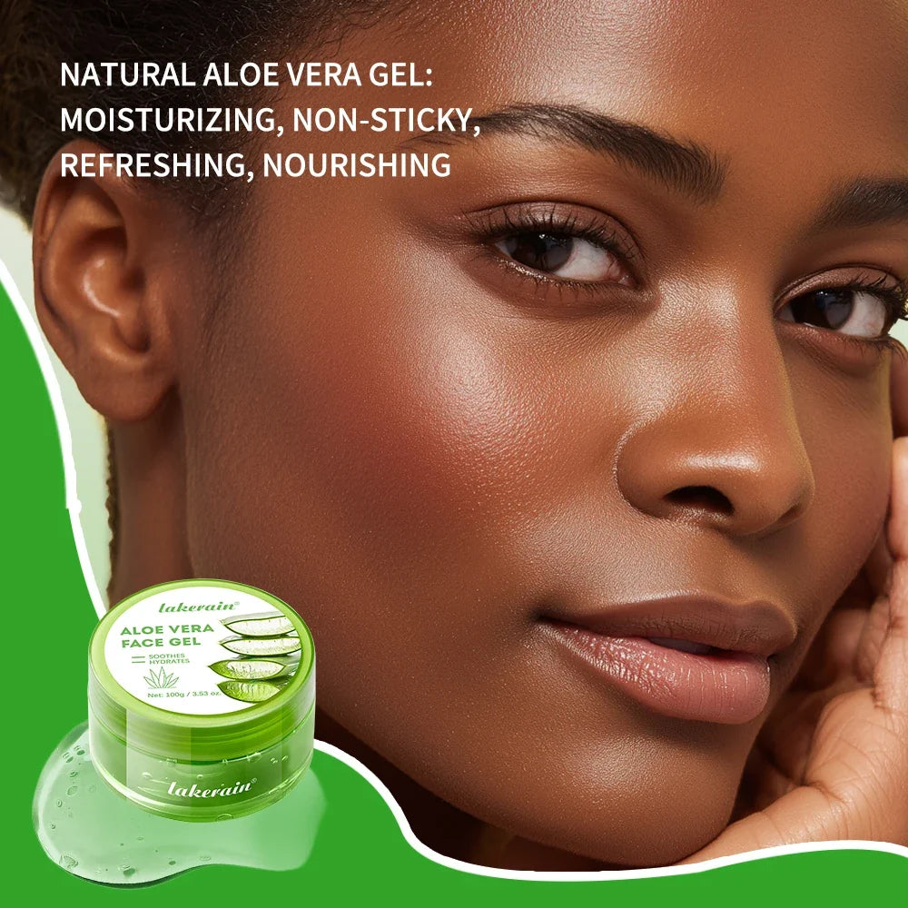 Organic Aloe Vera Gel – Hydrating, Brightening & Soothing