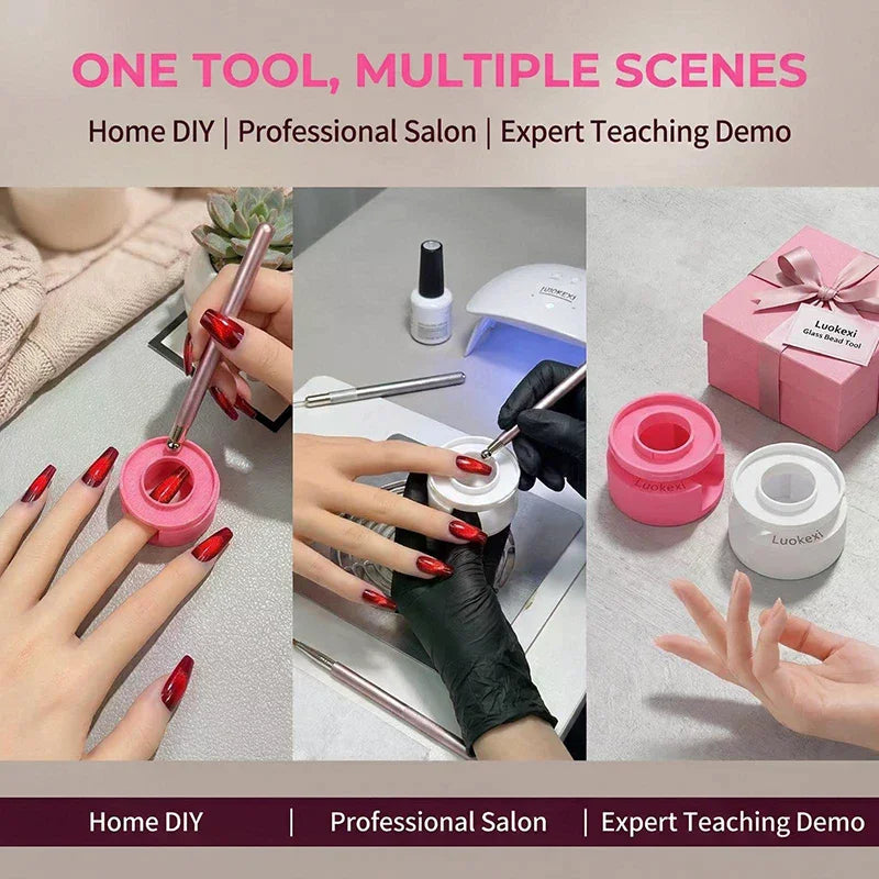 Cat Eye Nail Magnet Tool | DIY Manicure Assist Device