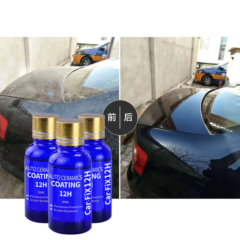 12H Ceramics Car Polish Liquid Ceramic Coat Hydrophobic Glass Coating