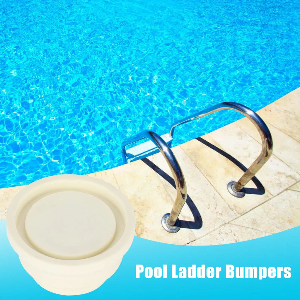 Ladder Bumper White Rubber Plug Swimming Pool Ladders Accessory