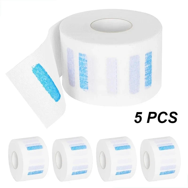 Salon Neck Paper Strips – Stretchy Disposable Hairdressing Cover