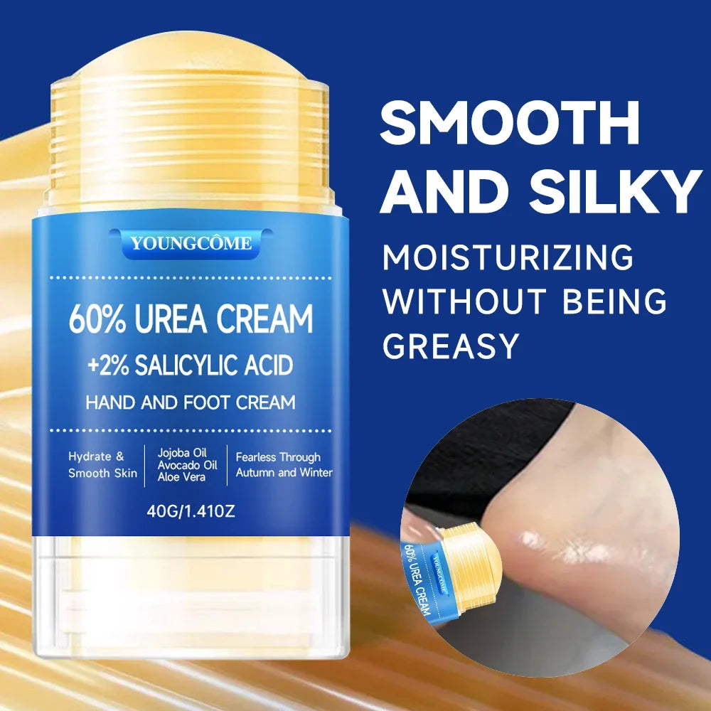 Urea 60% Foot & Hand Cream with Salicylic & Hyaluronic Acid